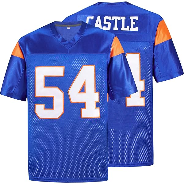 Amazon.com : Afuby Thad Castle Jersey, 54 Mountain State Football